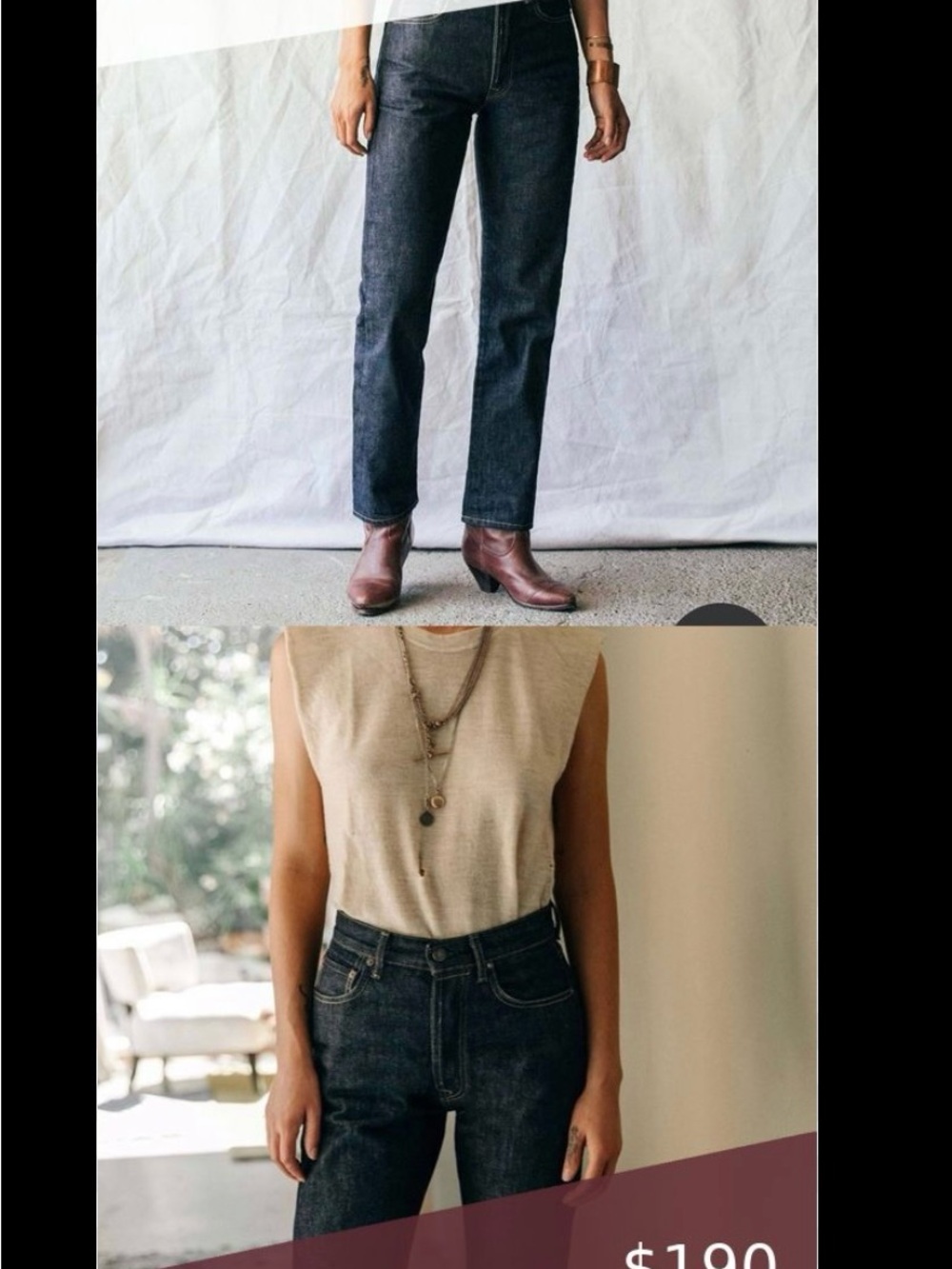 Imogene and Willie - High-Rise indigo denim Wmn’s Jeans -Harper Decatur selvage